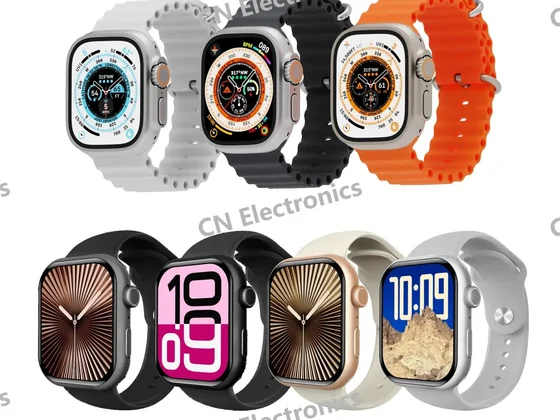 Relojes inteligentes con correas de colores